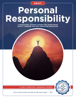 Updated Course Name: Personal Responsibility